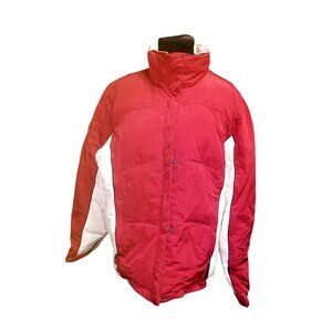Red WEATHERTECH Jacket Mens LARGE Winter Skiing Water Repellant